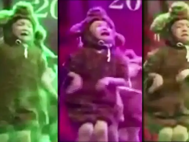 China: niño llora desconsoladamente pero sigue bailando durante actuación