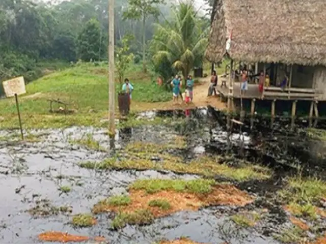 Derrame de petróleo en lote 192: crudo llegó hasta viviendas y al río Macusar