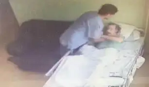 Miraflores: enfermero es captado golpeando a anciano incapacitado
