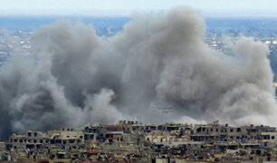 Siria: bombardean Guta Oriental en plena entrega de ayuda humanitaria