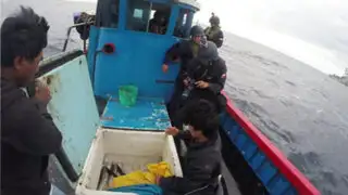 Intervienen barco peruano por pescar ilegalmente en aguas chilenas