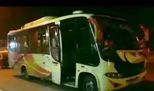 Trujillo: delicuescentes desvalijan a 36 pasajeros de bus interprovincial