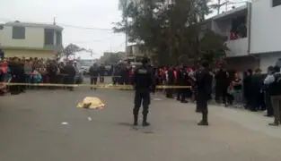 Los Olivos: asesinan policía en retiro durante intento de asalto