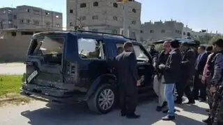 Atacan convoy que trasladaba al primer ministro de Palestina