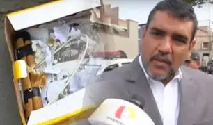 Alcalde de SJM se pronuncia por explosivos dejados en su casa