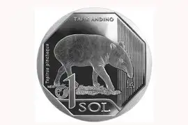 BCR pone en circulación nueva moneda de S/ 1 alusiva al tapir andino
