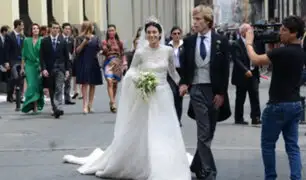 Boda Real: trajes de gala se lucieron en unión de Alessandra de Osma y Christian de Hannover