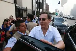 Presidente Martín Vizcarra realizó visita al Hospital del Niño