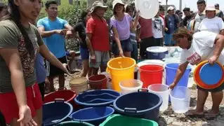 SJL: vecinos denuncian que no tienen servicio de agua desde hace varios días