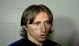 Luka Modric halagó a la selección peruana