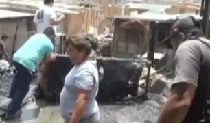 Chosica: incendio consume vivienda de anciana de 73 años