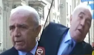 Congresista Guido Lombardi es agredido durante enlace en vivo
