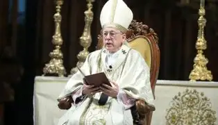 Cardenal Cipriani espera que presidente Vizcarra lleve paz a todos los hogares