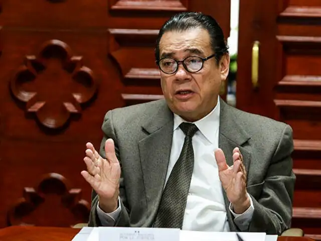 Ministro Mendoza señala que detención de Jaime Yoshiyama fue legal