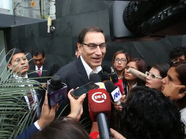 "Los problemas políticos tendrán que ser superados", afirma vicepresidente Vizcarra
