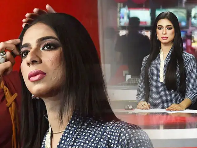 Pakistán: debuta en televisión la primera presentadora de noticias transgénero