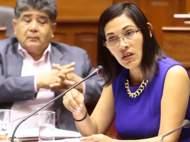 Milagros Salazar defiende titularidad de Tamar Arimborgo en Comisión de Educación