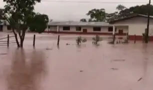 Callao: colegio queda inundado por colapso de desagüe