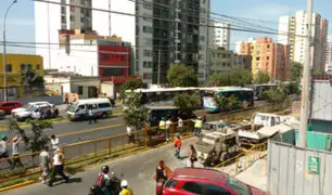 Jesús María: choque múltiple en la av. Brasil deja doce heridos