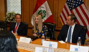 Ivanka Trump realizó su primera actividad en la Bolsa de Valores de Lima