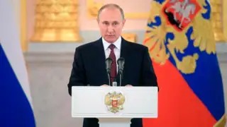 Presidente Vladimir Putin se pronuncia tras bombardeo contra Siria
