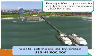Apotur se pronuncia sobre construcción de puerto para cruceros en Miraflores