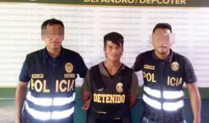 Iquitos: policía detiene a colombiano que captaba escolares para que integren guerrilla de las FARC