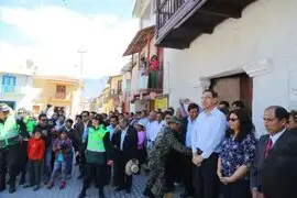 Presidente Vizcarra visita Cotahuasi para conocer necesidades de la población