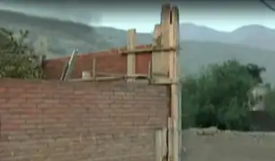 Chaclacayo: construyen muro en casa de Osmán Morote