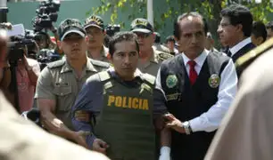 Carlos Hualpa es trasladado a carceleta del Poder Judicial