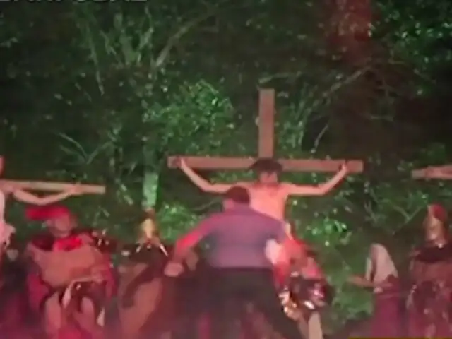 Brasil: hombre defiende a “Jesús” durante crucifixión