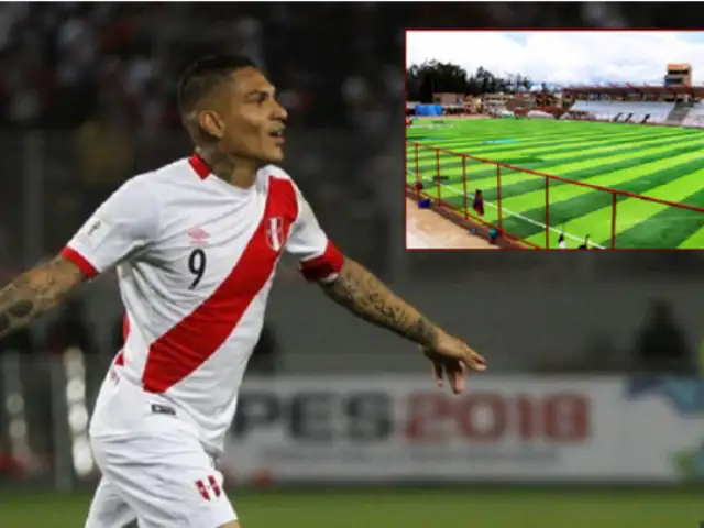 Estadio de Huancayo llevará el nombre de Paolo Guerrero