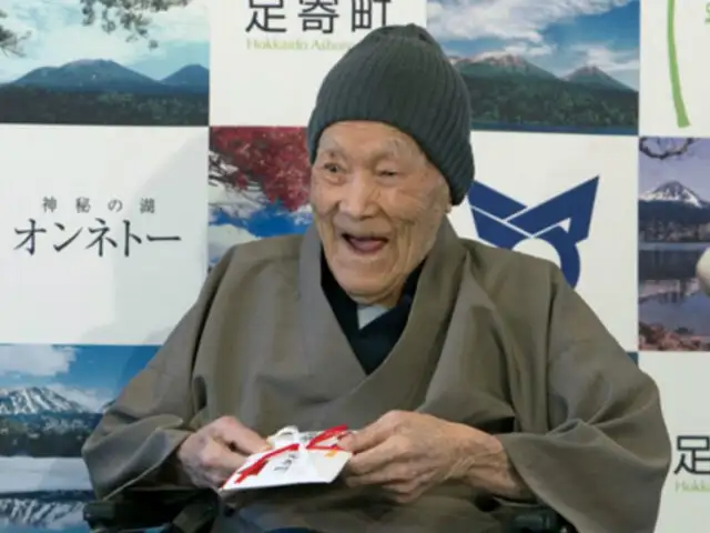 Japón: el hombre más viejo del mundo tiene 112 años