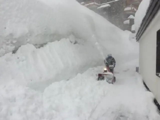 Registran metros de nieve en Los Alpes Franceses