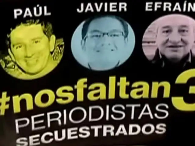 Familiares de periodistas ecuatorianos buscan reunirse con presidente Santos