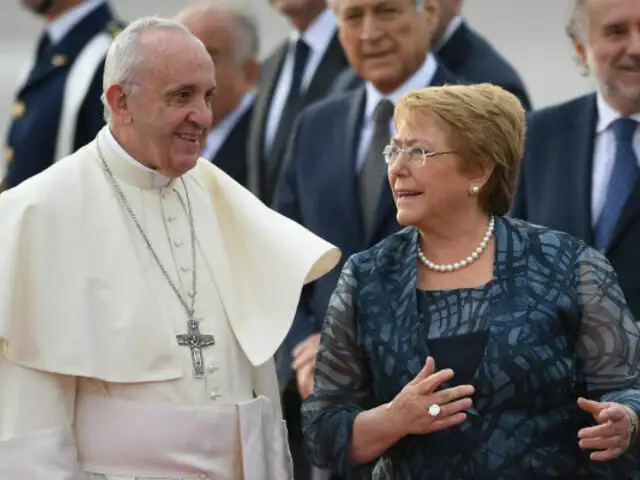 Chile: Bachelet reconoce perdón del Papa Francisco