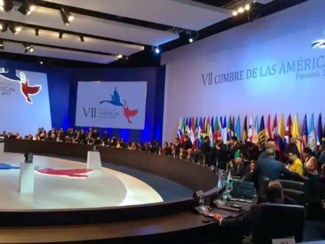Cumbre de las Américas: presidentes asistieron hoy a sesión plenaria