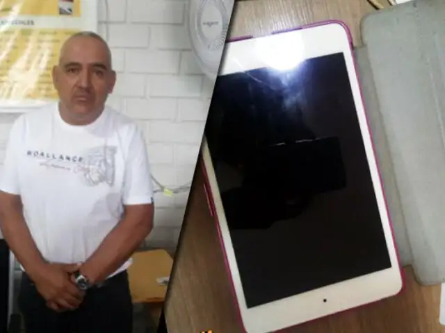 Callao: capturan a sujeto que habría robado tablet en aeropuerto de Cusco