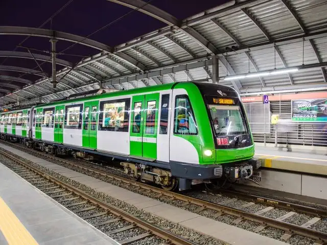 Metro de Lima suspenderá servicio el domingo en dos estaciones