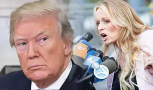 Actriz porno Stormy Daniels demanda a Donald Trump