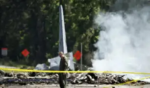 EEUU: mueren nueve personas tras estrellarse un avión militar en Georgia