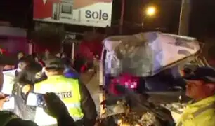 Un muerto y 12 heridos deja choque entre minivan y tráiler en Asia