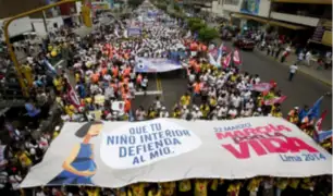 Anuncian cierre de Av. Brasil y Costa Verde por la 'Marcha por la Vida'