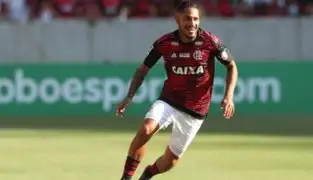 Paolo Guerrero volvió a las canchas en el encuentro Flamengo-Inter