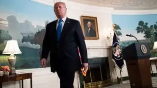 Presidente Trump anuncia que EEUU se retira del acuerdo nuclear con Irán