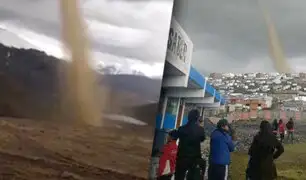 Puno: tornado alarma a población del centro poblado de La Rinconada