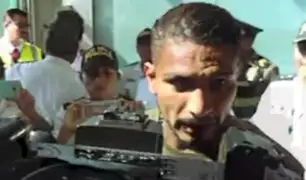 Llegada de Paolo Guerrero a nuestra capital tras conocerse su sanción