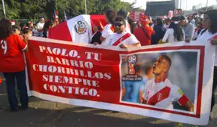 Apoyo masivo a Paolo Guerrero: 15 mil hinchas se congregan en el Estadio Nacional