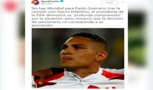 Paolo Guerrero: reacciones de la prensa internacional después de la reunión con Infantino