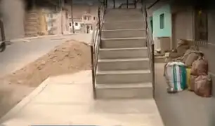 Chorrillos: “Vecinos sin límites” instalan escaleras y rejas en veredas